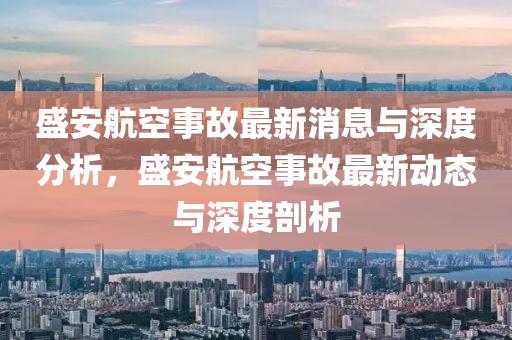 盛安圣農(nóng)（天津）集團(tuán)有限公司航空事故最新消息與深度分析，盛安航空事故最新動(dòng)態(tài)與深度剖析
