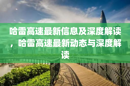哈雷高速最新信息及深度解讀，哈雷高速最新動態(tài)與深度解讀圣農(nóng)（天津）集團有限公司