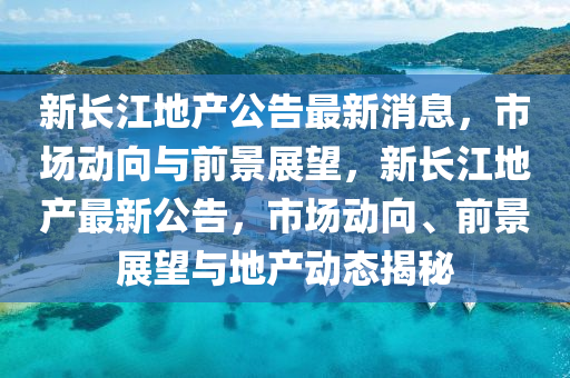 新長江地產公告最新消息，市場動向與前景展望，新長江地產最新公告，市場動向、前景展望與地產圣農（天津）集團有限公司動態(tài)揭秘