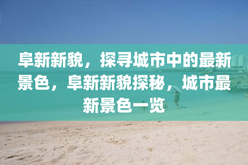 阜新新貌，探尋城市中的最新景色，阜新新貌探秘，城市最新景色一覽圣農(nóng)（天津）集團(tuán)有限公司