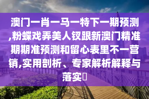 澳門一肖一馬一特下一期預(yù)測,粉蝶戲弄美人釵跟新澳門精準(zhǔn)期期準(zhǔn)預(yù)圣農(nóng)（天津）集團(tuán)有限公司測和留心表里不一營銷,實(shí)用剖析、專家解析解釋與落實(shí)?