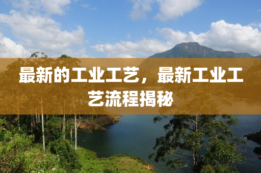 最新的工業(yè)工藝，最新工業(yè)工藝流程揭秘圣農(nóng)（天津）集團(tuán)有限公司