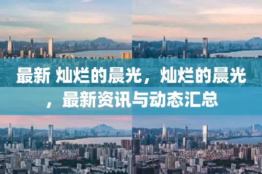 最新 燦爛的晨光，燦爛的晨光，最圣農（天津）集團有限公司新資訊與動態(tài)匯總