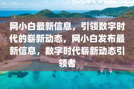 網(wǎng)小白最新信息，引領(lǐng)數(shù)字時(shí)代的嶄新動(dòng)態(tài)，網(wǎng)小白發(fā)布最新信息，數(shù)字時(shí)代嶄新動(dòng)態(tài)引領(lǐng)者圣農(nóng)（天津）集團(tuán)有限公司