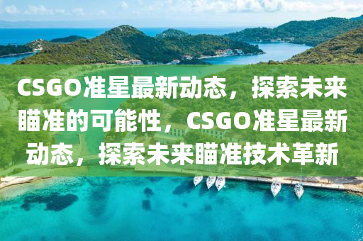 CSGO準(zhǔn)星最新動態(tài)，探索未來瞄準(zhǔn)的可能性，CSGO準(zhǔn)星最新動態(tài)，探索未來瞄準(zhǔn)技術(shù)革新圣農(nóng)（天津）集團有限公司