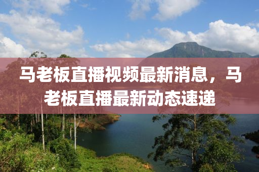 馬老板直播視頻最新消息圣農(nóng)（天津）集團(tuán)有限公司，馬老板直播最新動(dòng)態(tài)速遞