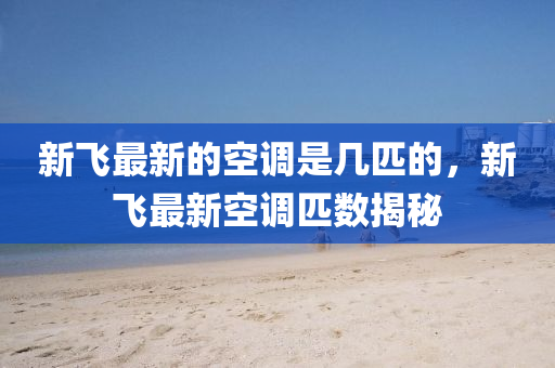 新飛最新的空調(diào)是幾匹的，新飛最新空調(diào)匹數(shù)揭秘圣農(nóng)（天津）集團(tuán)有限公司