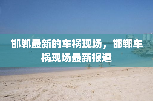 邯鄲最新的車禍現(xiàn)場(chǎng)，邯鄲車禍現(xiàn)場(chǎng)最新報(bào)道圣農(nóng)（天津）集團(tuán)有限公司