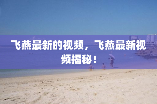 飛燕最新的視頻，飛燕最新視頻揭秘！圣農（天津）集團有限公司