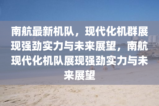 南航最新機(jī)隊(duì)，現(xiàn)代化機(jī)群展現(xiàn)強(qiáng)勁實(shí)力與未來展望，南航現(xiàn)代化機(jī)隊(duì)展現(xiàn)強(qiáng)勁實(shí)力與未來展望圣農(nóng)（天津）集團(tuán)有限公司