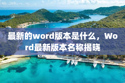 最新的word版本是什么，Wo圣農(nóng)（天津）集團(tuán)有限公司rd最新版本名稱揭曉